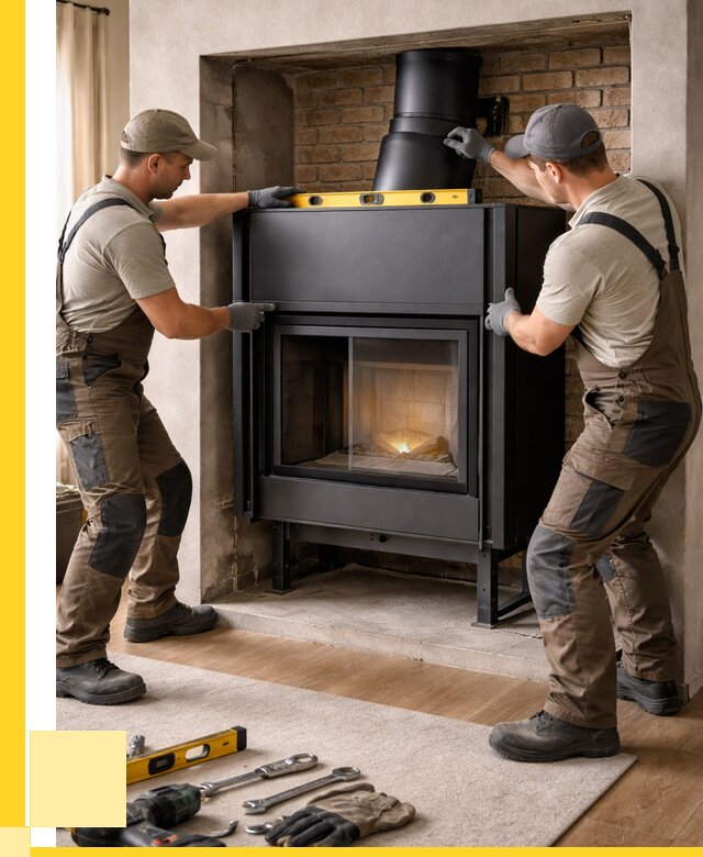 Установка каминных топок в Рассказове под ключ от 18387 р. | ЭриданРсз