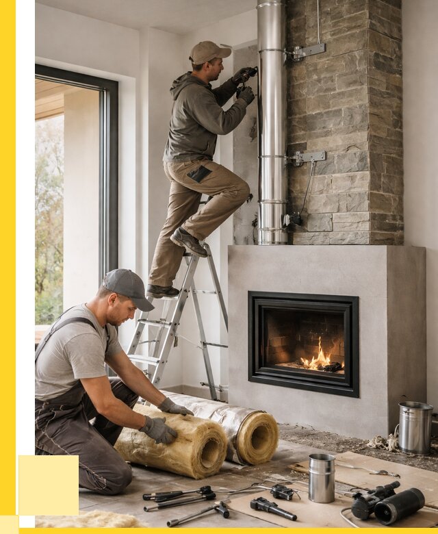 Монтаж дымоходов для каминов в Рассказове от 15323 р. ЭриданРсз