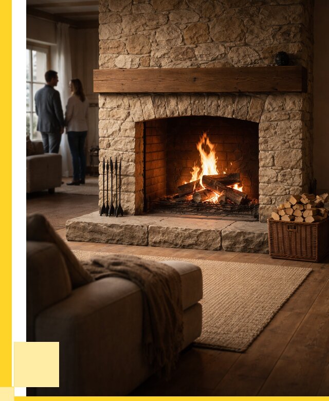 Открытые камины под ключ в Рассказове от 153225 р. ЭриданРсз