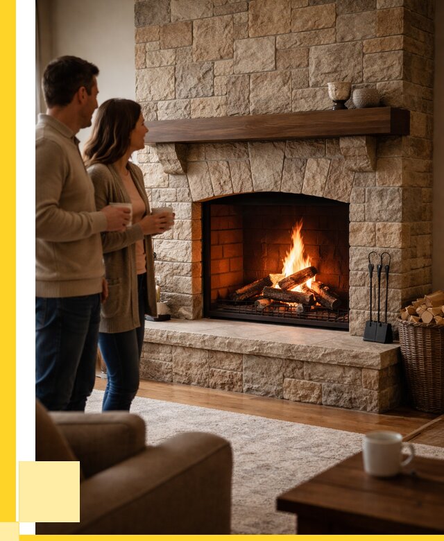 Каменные камины на заказ в Рассказове от 183870 р. | ЭриданРсз