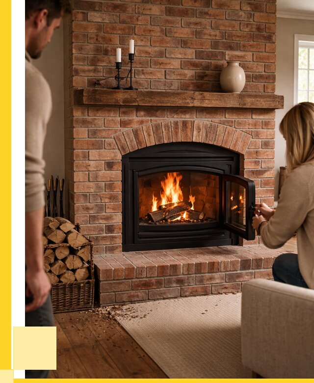 Кирпичные камины под ключ в Рассказове от 153225 р. | ЭриданРсз