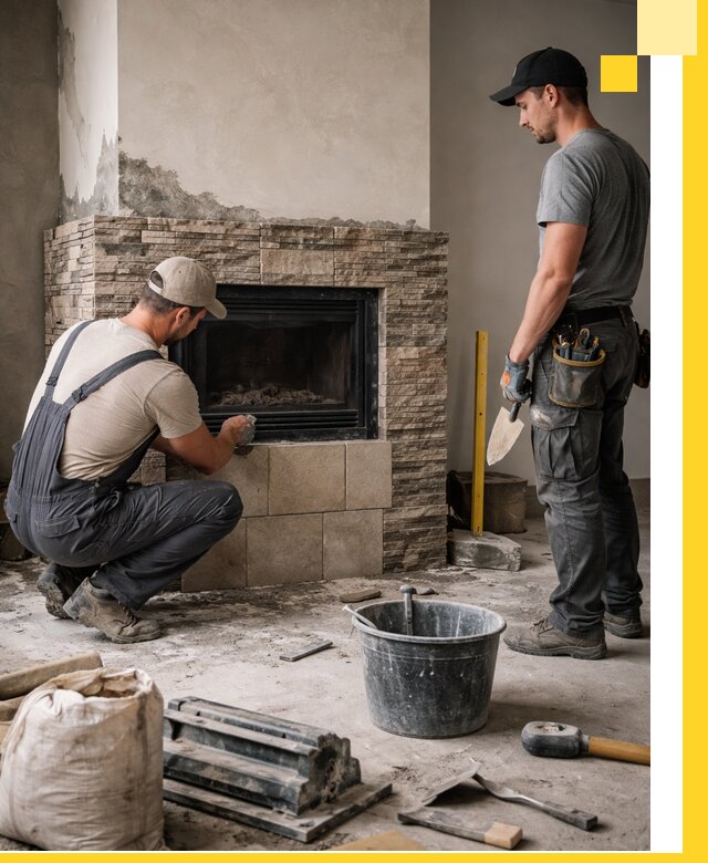 Камины под ключ в Рассказове: проект, изготовление и монтаж