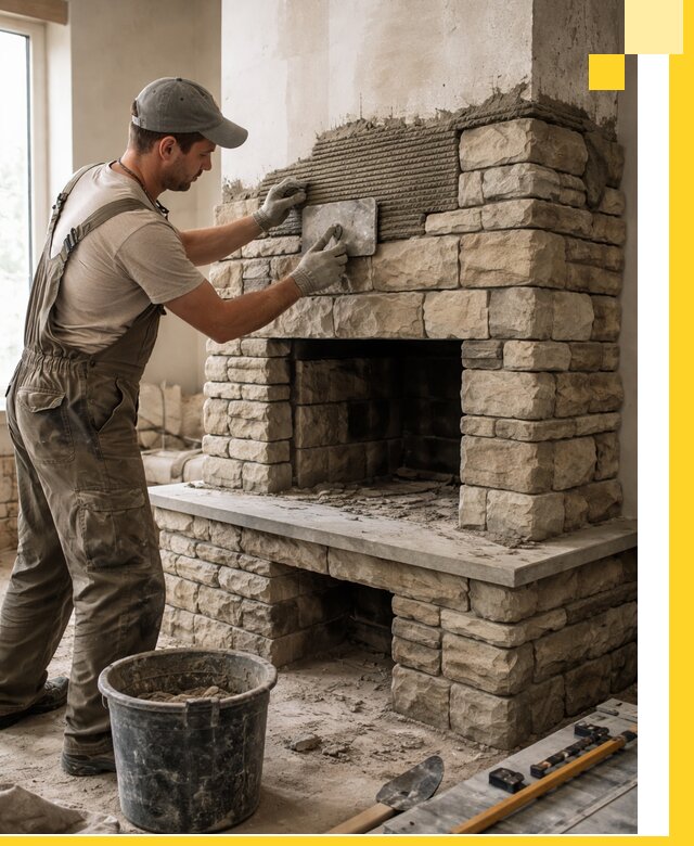 Строительство каминов под ключ в Рассказове от проектирования до монтажа