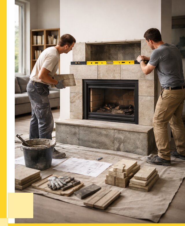 Монтаж каминов и установка в Рассказове от 45968 р. | ЭриданРсз