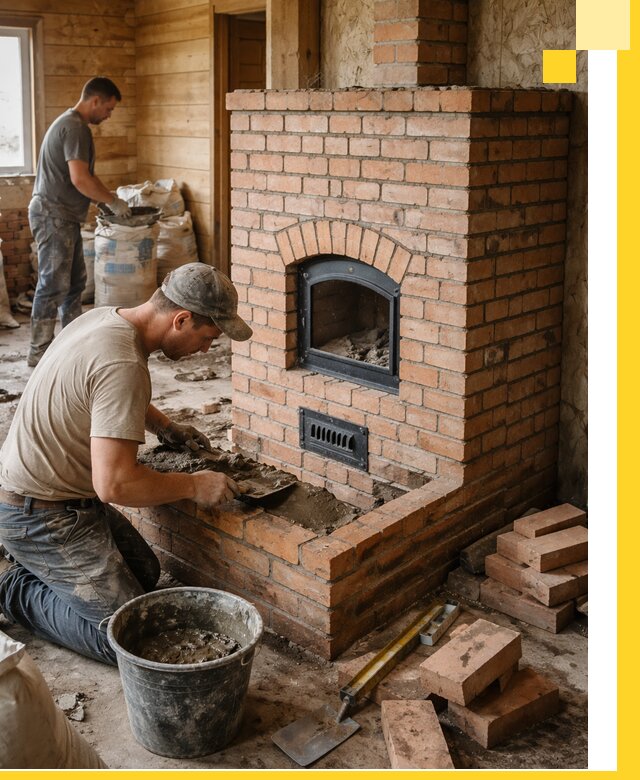 Профессиональное строительство печей в Рассказове под ключ