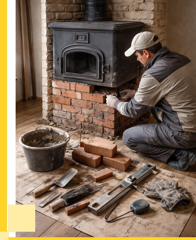 Ремонт печей в Рассказове от 12258 р., услуги печника ЭриданРсз