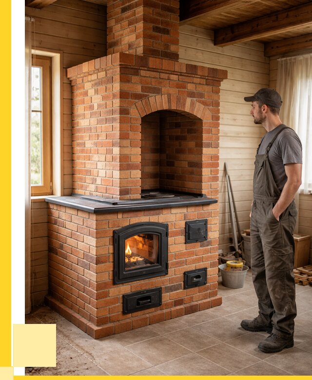 Кирпичные печи в Рассказове: купить от 153225 р. | ЭриданРсз