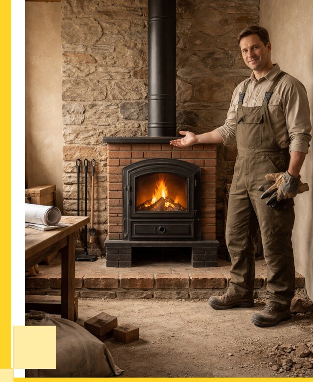 Печи отопительные из кирпича в Рассказове от 81720 р., ЭриданРсз