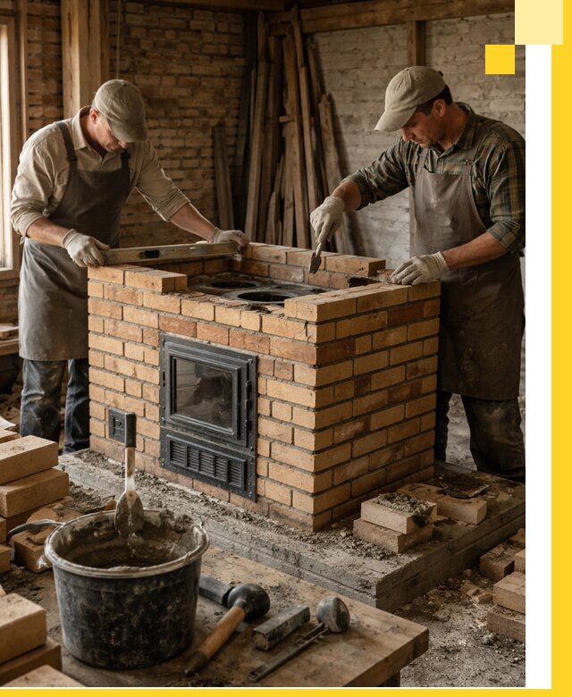 Изготовление и установка варочных печей под ключ в Рассказове