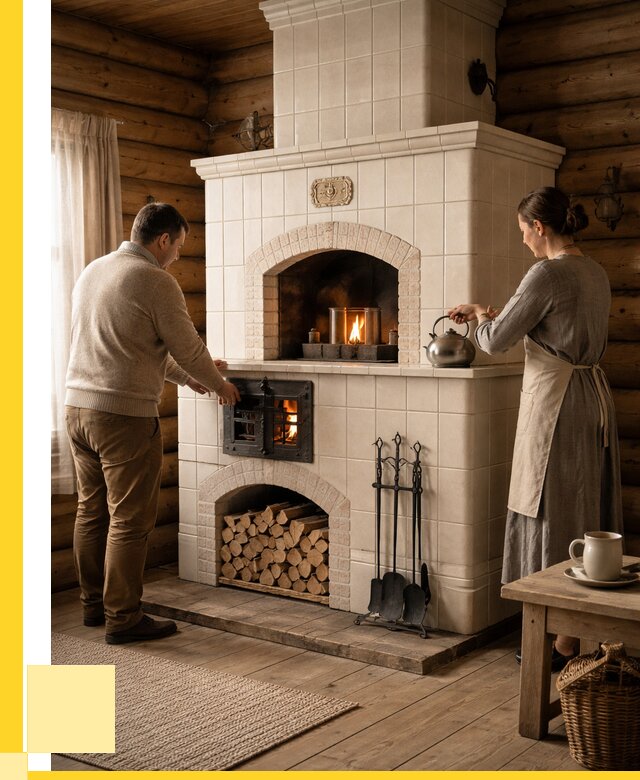 Русские печи в Рассказове: установка от 153225 р. ЭриданРсз