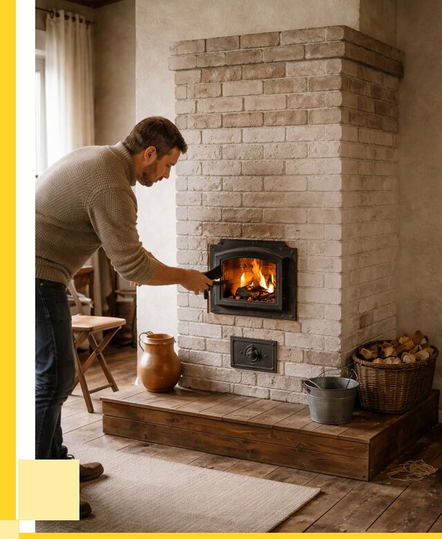 Печь голландка из кирпича в Рассказове от 86828 р. | ЭриданРсз