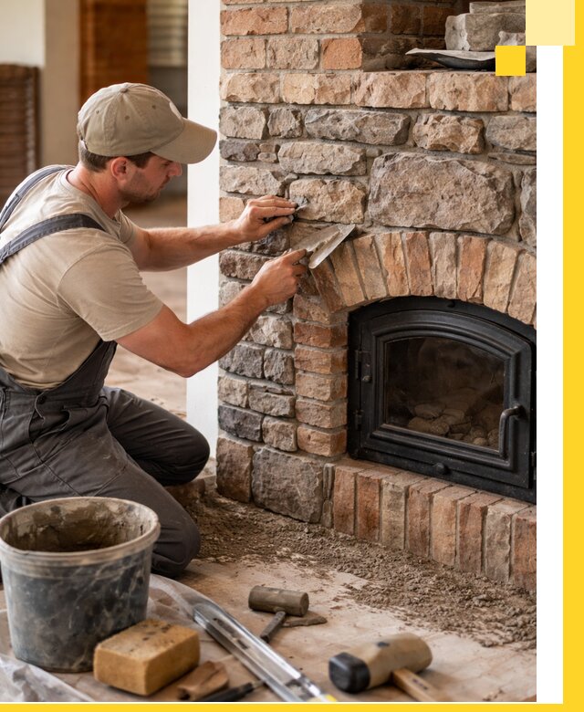 Печи для дома под ключ в Рассказове, установка и доставка