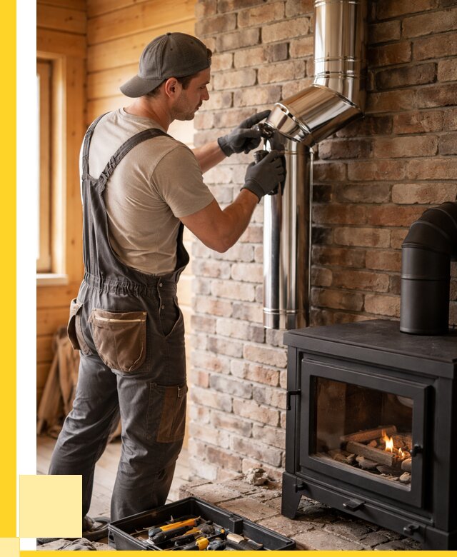 Монтаж дымоходов для печей в Рассказове от 7661 р. | ЭриданРсз