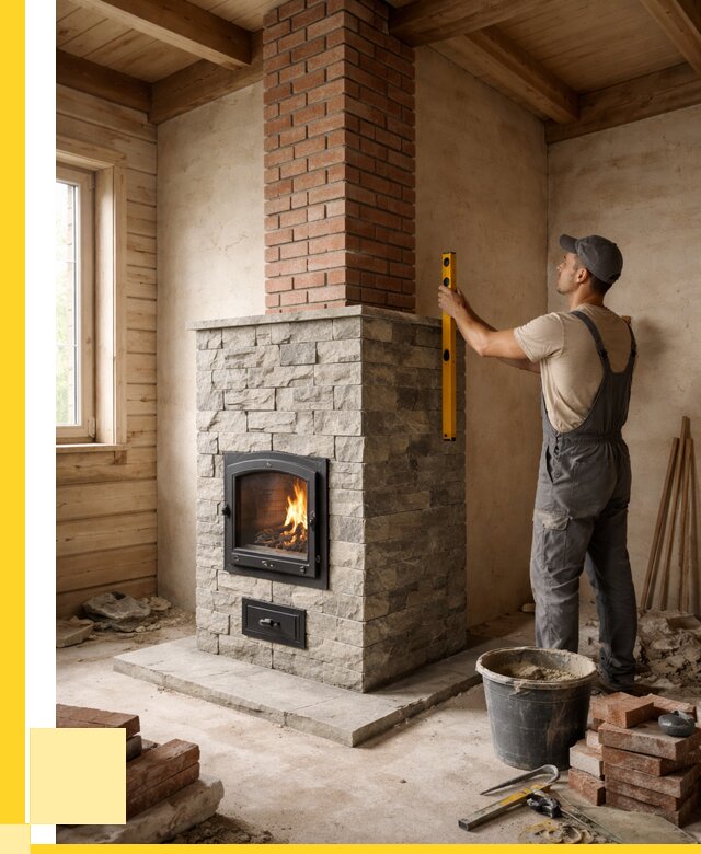 Печи и дымоходы под ключ в Рассказове от 45968 р., ЭриданРсз