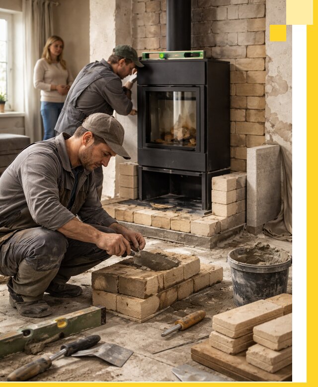 Печи и камины под ключ: проект, установка в Рассказове