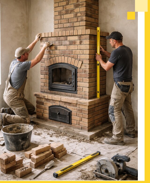 Продажа и установка печей и каминов для дома под ключ в Рассказове