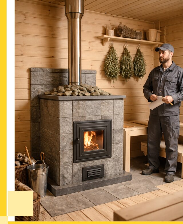 Печи для бани под ключ в Рассказове от 122580 р. | ЭриданРсз