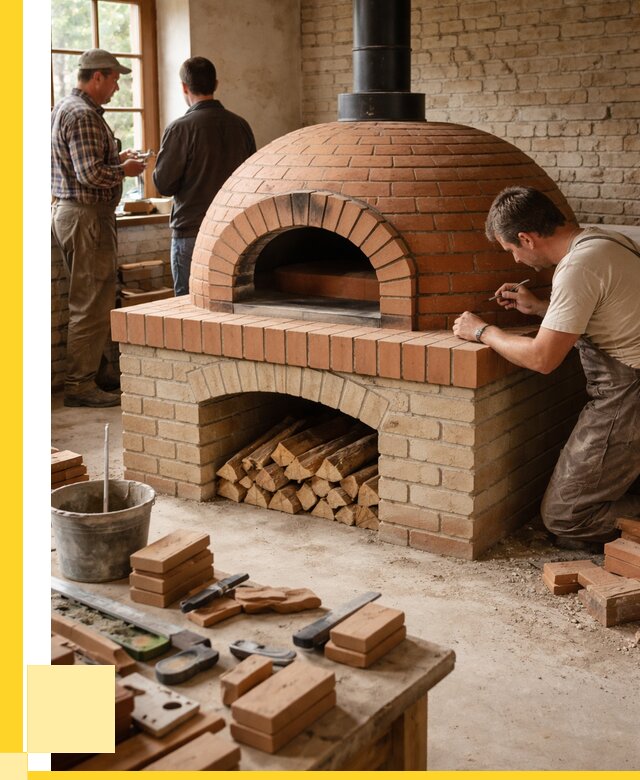 Помпейская печь дровяная для пиццы в Рассказове | ЭриданРсз от 204300 р.