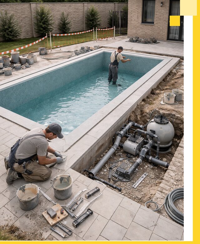 Строительство бассейнов под ключ в Рассказове: проекты и монтаж