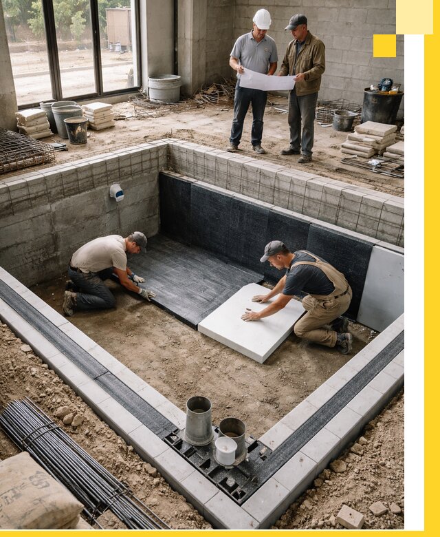 Проекты частных и общественных бассейнов под ключ в Рассказове