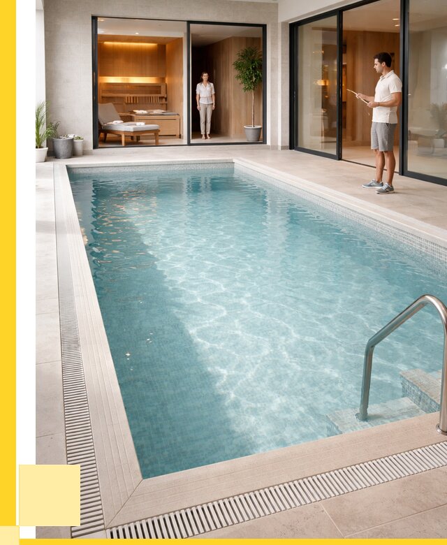 Отделка бассейна пленкой ПВХ в Рассказове от 3575 р. - ЭриданРсз