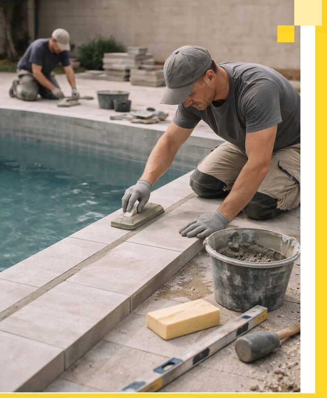 Отделка бассейнов в Рассказове: декоративная отделка и гидроизоляция