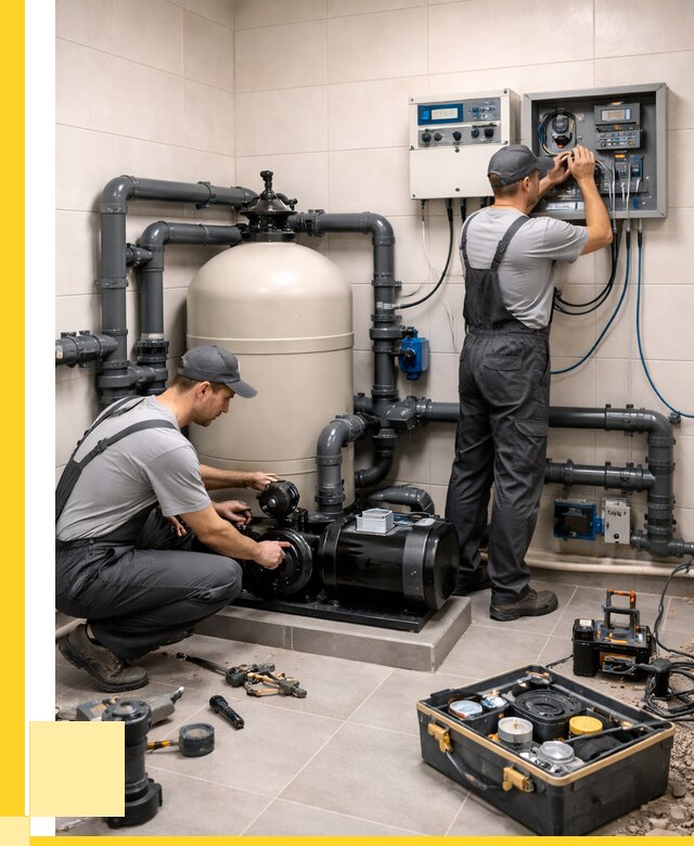 Монтаж оборудования для бассейнов в Рассказове от 40860 р. | ЭриданРсз