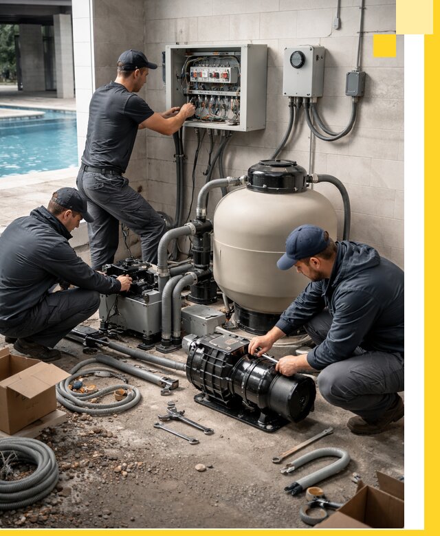 Профессиональный монтаж оборудования для бассейнов в Рассказове