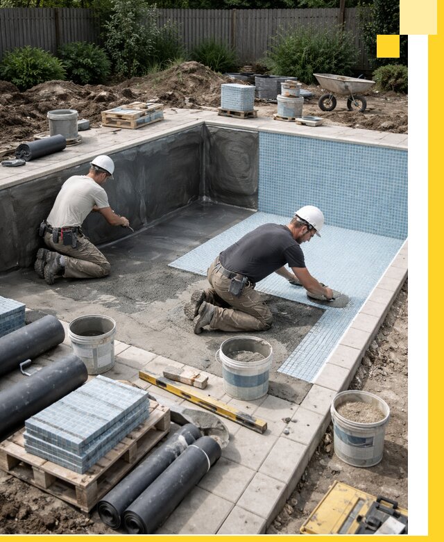 Проектирование и строительство стационарных бассейнов в Рассказове