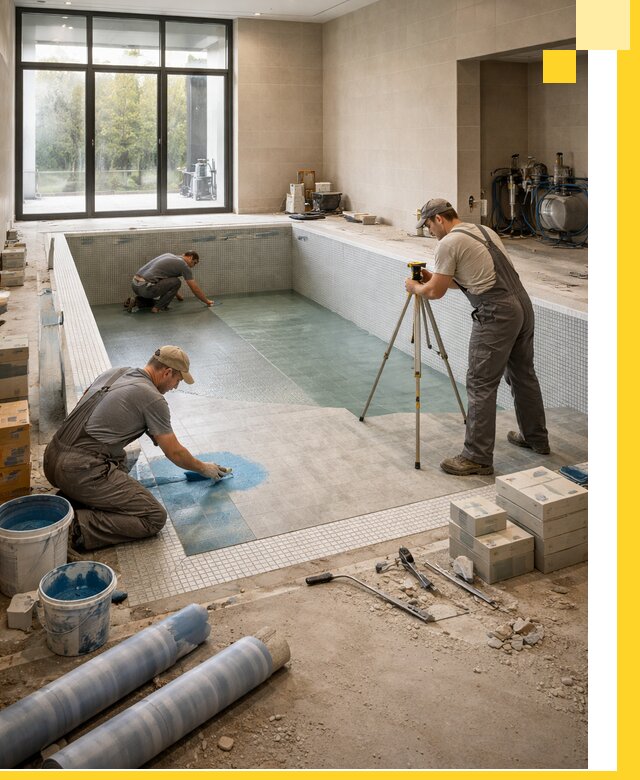 Проект и строительство закрытых бассейнов в Рассказове под ключ