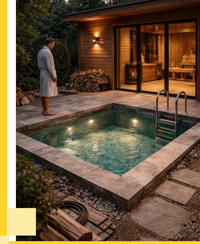 Бани с бассейном под ключ в Рассказове от 97043 р. | ЭриданРсз