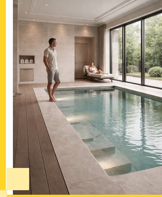 Бассейны в коттедже под ключ в Рассказове от 1225800 р. | ЭриданРсз