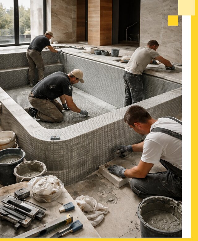 Строительство и установка СПА бассейнов под ключ в Рассказове