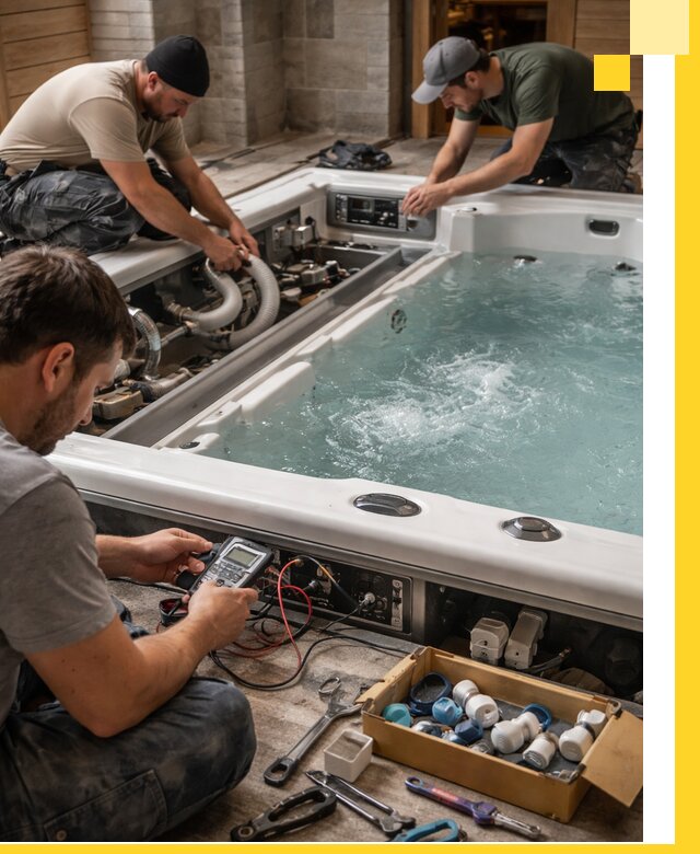 Гидромассажные бассейны под ключ в Рассказове, дизайн и монтаж