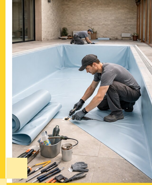 Пленка ПВХ для бассейнов в Рассказове от 2554 р. | ЭриданРсз