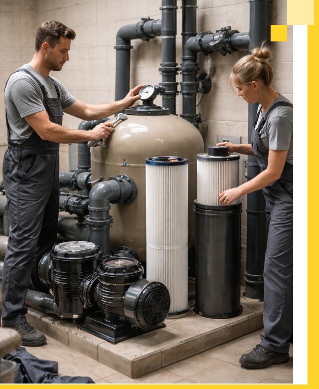 Фильтры и системы фильтрации для бассейнов в Рассказове