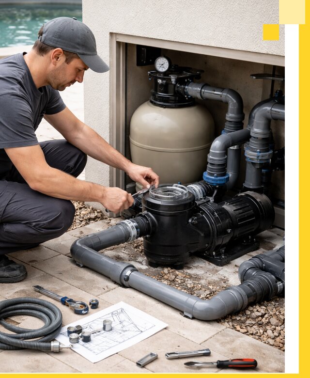 Поставка, монтаж и сервис насосов для бассейнов в Рассказове