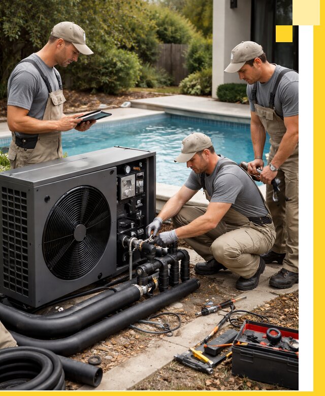 Проектирование и установка тепловых насосов для бассейнов в Рассказове