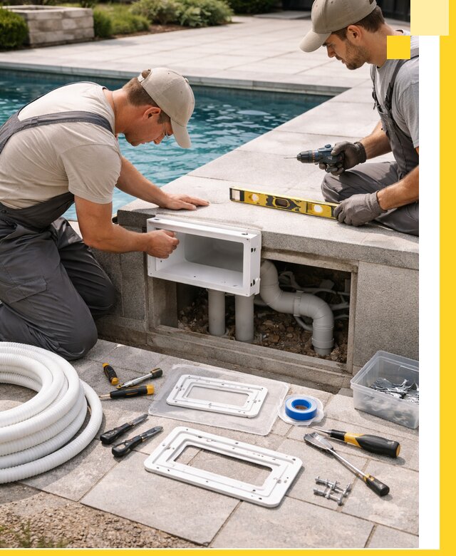 Поставка и установка скиммеров для бассейнов в Рассказове