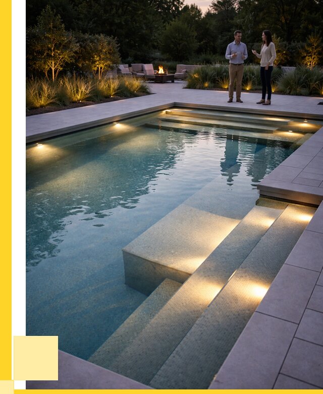 Освещение бассейнов в Рассказове под ключ от 25538 р. | ЭриданРсз