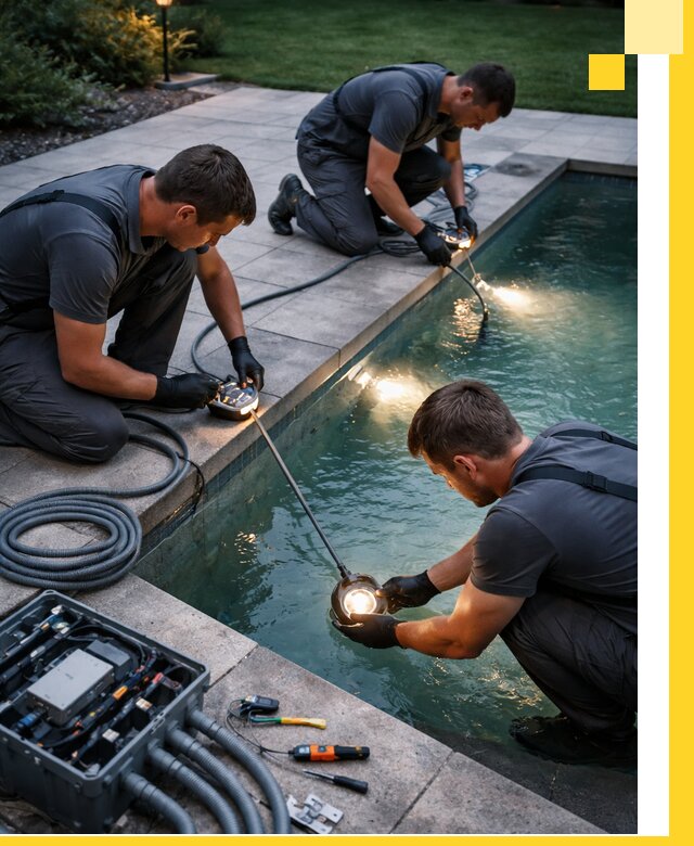 Профессиональное освещение бассейнов в Рассказове: дизайн и монтаж