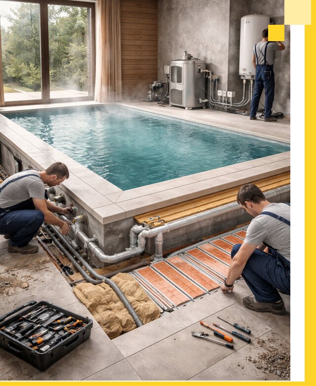 Проектирование и строительство тёплых бассейнов в Рассказове