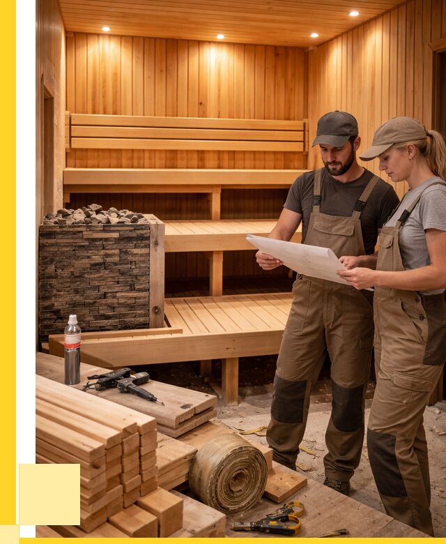 Строительство саун в Рассказове под ключ от 255375 р., ЭриданРсз