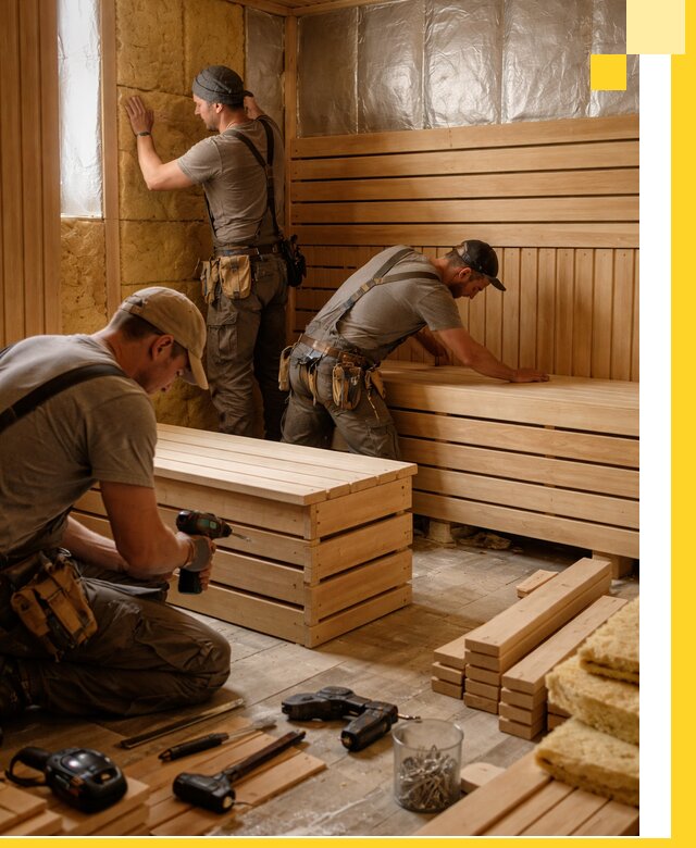 Профессиональное строительство саун под ключ в Рассказове