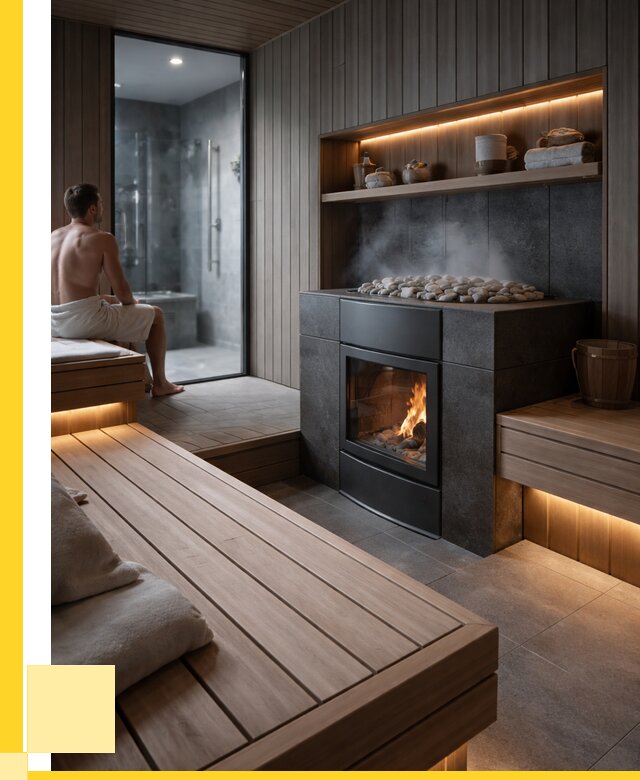 Проект сауны в частном доме в Рассказове от 35753 р. | ЭриданРсз