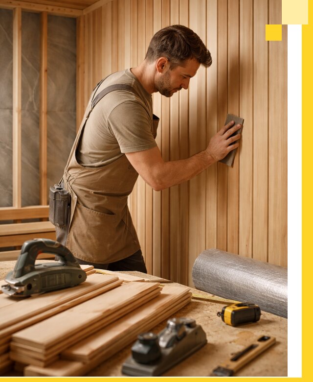 Профессиональная отделка саун и парных под ключ в Рассказове