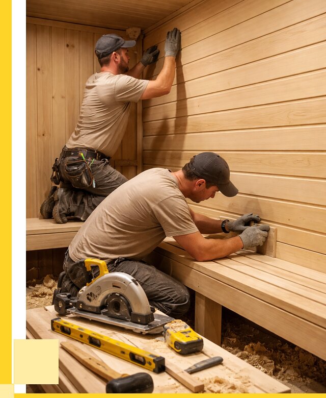 Обшивка саун вагонкой в Рассказове от 2554 р. | ЭриданРсз