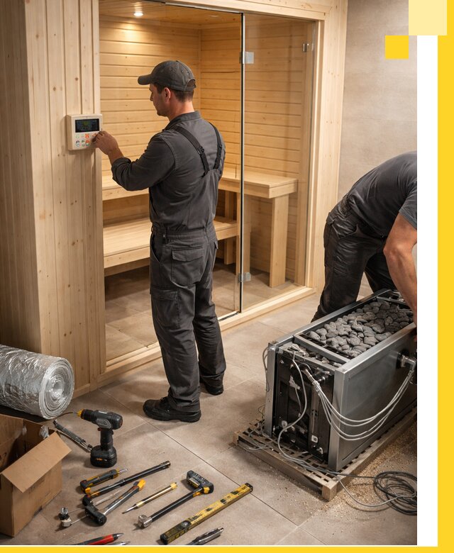 Поставка, установка и монтаж электрических саун в Рассказове