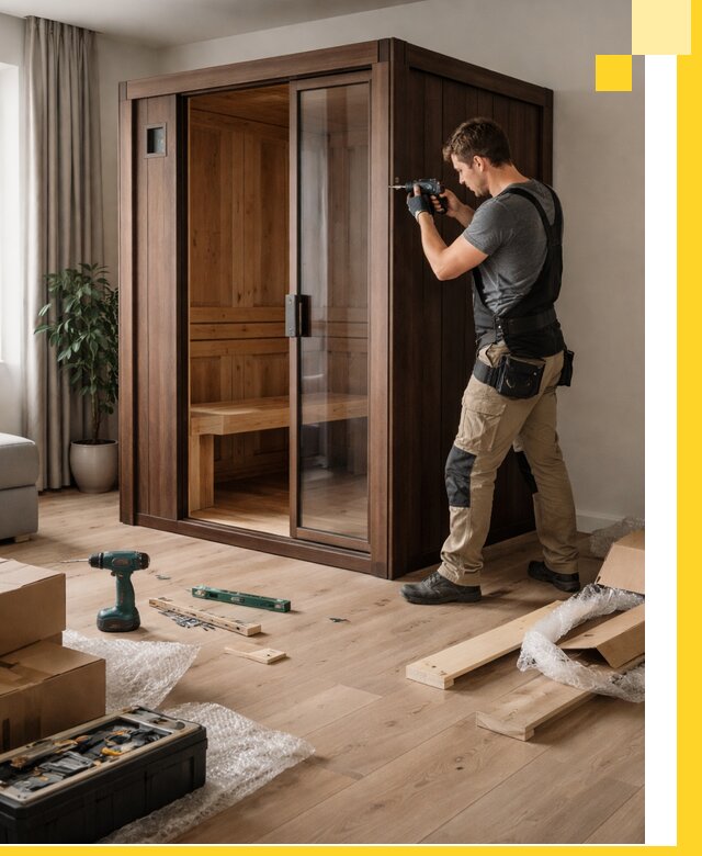 Установка и производство мини саун под ключ в Рассказове