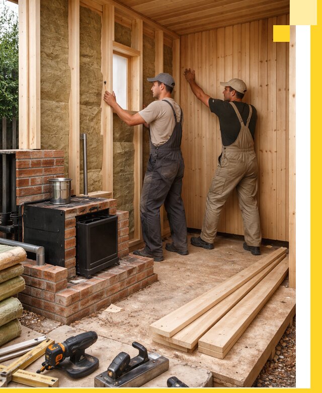 Строительство и установка дачных саун под ключ в Рассказове